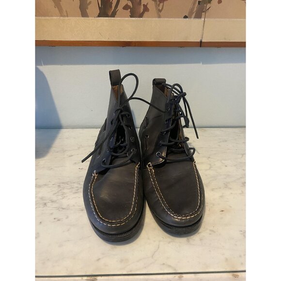 Polo Ralph Lauren Boots Mens Size 10.5D Barrott Moc Toe Boat BARROTT-BO-CSL - Picture 3 of 7